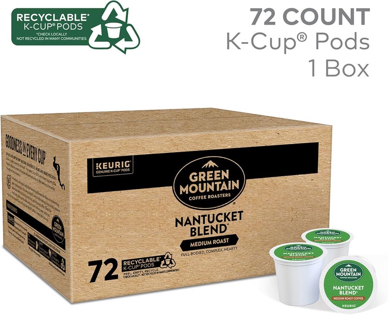 Green Mountain Coffee Roasters Nantucket Blend K-Cup Pods - Image 2